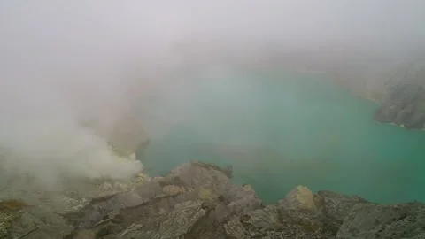 Ijen Volcano East Java Indonesia 01 Vídeos de archivo 138027910