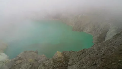 Ijen Volcano East Java Indonesia 02 Vídeos de archivo 138027930