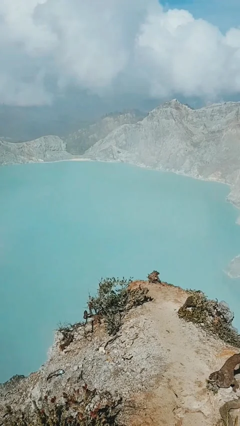 Ijen Vulcano View Stock Footage 169554348
