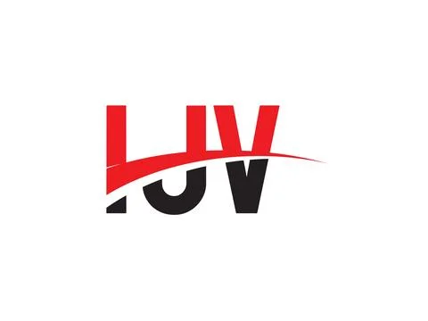 IJV Letters Initial Logo Design Vector Illustration Stock Illustration