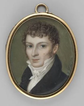 ï»¿Karol Maria Weber, kompozytor niemiecki. Weser, Ernst Christian (1783-1 Stock Photos