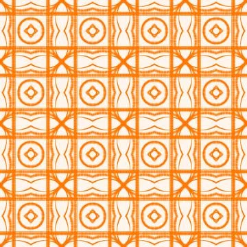 Ikat checkered pattern background Stock Illustration