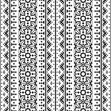 Ikat ethnic pattern texture background design illustration vector Stock Illustration
