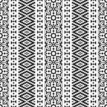 Ikat ethnic pattern texture background design illustration vector Stock Illustration