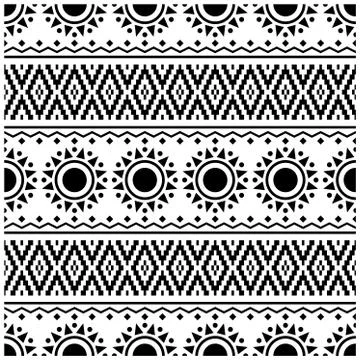 Ikat ethnic seamless pattern textile digital print design illustration vector Stock Illustration