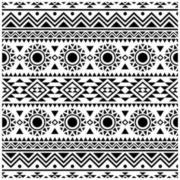 Ikat ethnic seamless pattern textile digital print design illustration vector Stock Illustration
