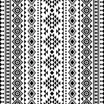 Ikat ethnic seamless pattern texture background design vector Illustrazione stock