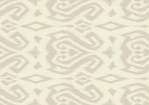 Ikat geometric folklore pattern. Stock-Illustration