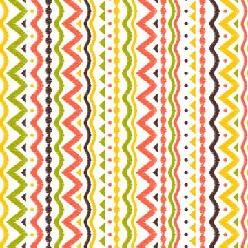 Ikat geometric folklore pattern. Stock Illustration