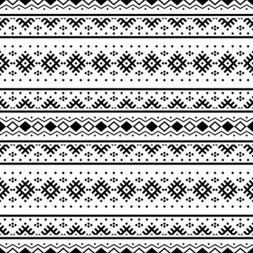 Ikat, geometric pattern, native Indian, Navajo, Inca Design Stock Illustration