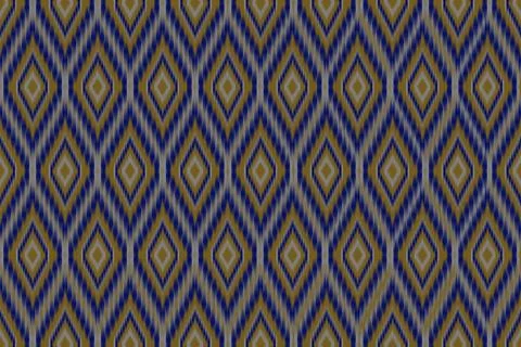Ikat pattern seamless ,geometric ethnic pattern ,Tribal geometric seamless 스톡 일러스트