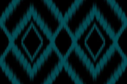 Ikat pattern seamless ,geometric ethnic pattern ,Tribal geometric seamless 스톡 일러스트