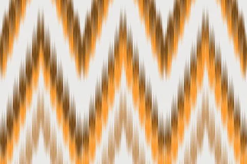 Ikat pattern seamless ,geometric ethnic pattern ,Tribal geometric seamless Stockillustratie