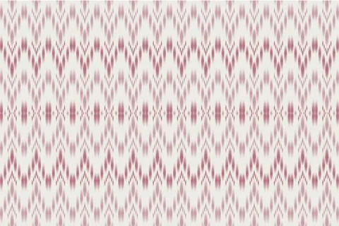 Ikat pattern seamless ,geometric ethnic pattern ,Tribal geometric seamless Stock Illustration