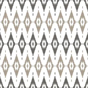 Ikat printing textile pattern wallpaper, abstract for textile design Stock Illustration