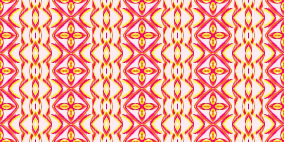 Ikat seamless pattern background Stock Illustration