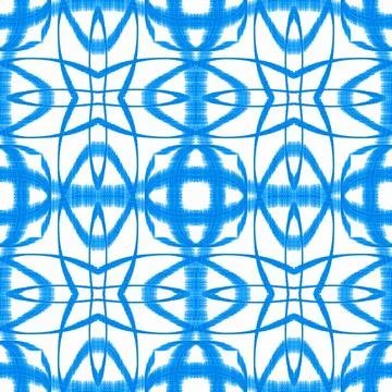 Ikat seamless pattern background Illustrazione stock