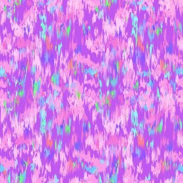 Ikat seamless pattern. Fancy textile design. Vector illustration in ethnic st Stock Illustration