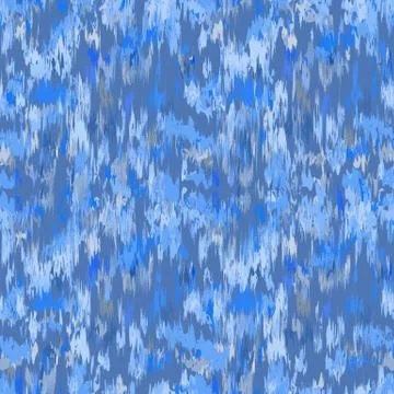 Ikat seamless pattern. Fancy textile design. Vector illustration in ethnic st Stock Illustration