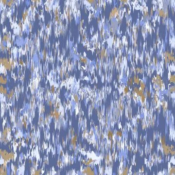 Ikat seamless pattern. Fancy textile design. Vector illustration in ethnic st Stock Illustration