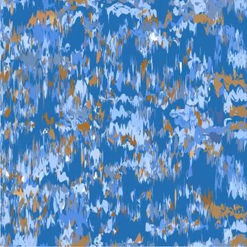 Ikat seamless pattern. Fancy textile design. Vector illustration in ethnic st Stock Illustration