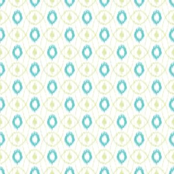Ikat seamless vector pattern Stock Illustration