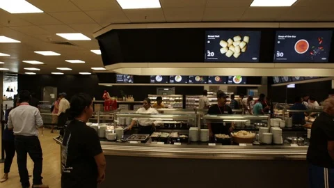 Ikea-india-restaurant-7 Stock Footage 94433568