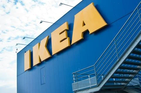 The Ikea logo Stock Photos