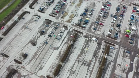 Ikea parking lot Video stock 147128272