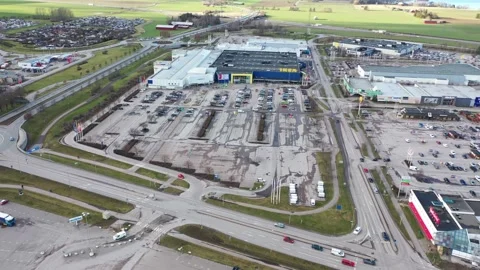 Ikea parking lot 库存影片 147128283