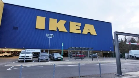 IKEA store with iconic four letters 動画素材 292673955
