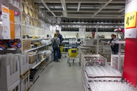 IKEA store in Vilnius Stock Photos