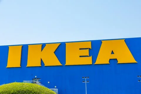 IKEA Storefront in Abu Dhabi Stock Photos