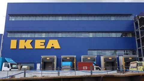 Ikea's first Indian store to open in Hyderbaad in August Stock Footage 92466121