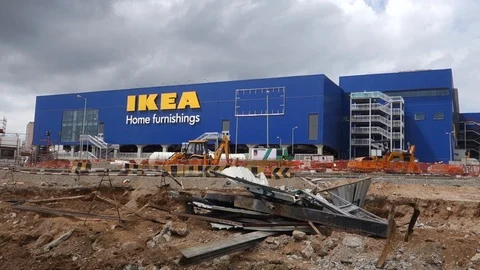 Ikea's first Indian store to open in Hyderbaad in August Stock Footage 92466305