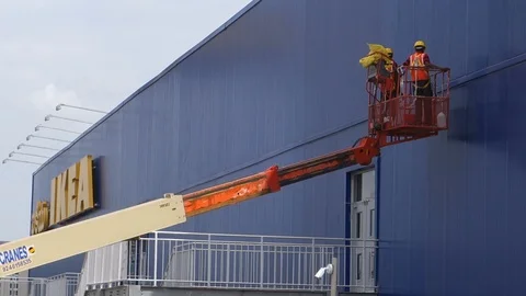 Ikea's first Indian store to open in Hyderbaad in August Stock Footage 92474787