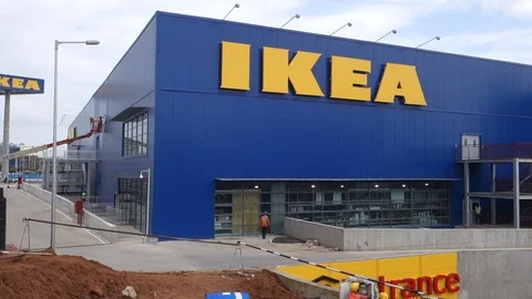 Ikea's first Indian store to open in Hyderbaad in August Stock Footage 92474878