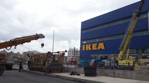 Ikea's first Indian store to open in Hyderbaad in August Stock Footage 92475125