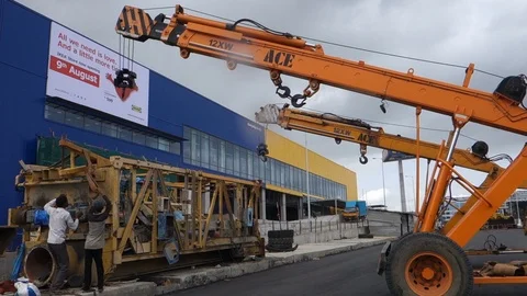 Ikea's first Indian store to open in Hyderbaad in August Stock Footage 92475247