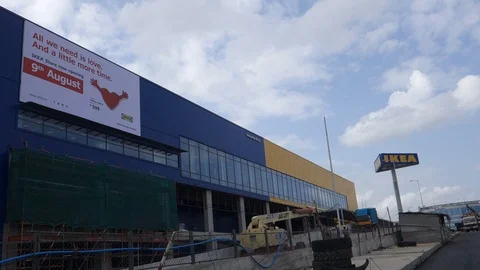 Ikea's first Indian store to open in Hyderbaad in August Stock Footage 92523967