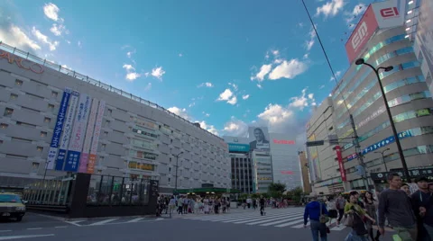 Ikebukuro clossing. Stock Footage 45264059