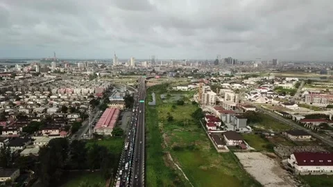 Ikoyi Lagos Stock Footage 244275984