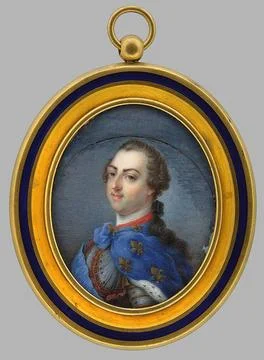ï»¿Krol Francji Ludwik XV Burbon (1710-1774). unknown, painter Copyright:  Stock Photos