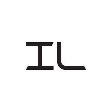 Il initial letter vector logo icon 스톡 일러스트
