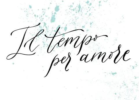 Il tempo per amore Stock Illustration