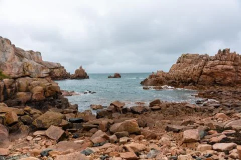 Ile de Brhat Stock Photos