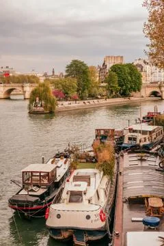 Ile de la Cite view Stock Photos