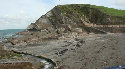 Ilfracombe, Devon, one Stock Footage 12650246