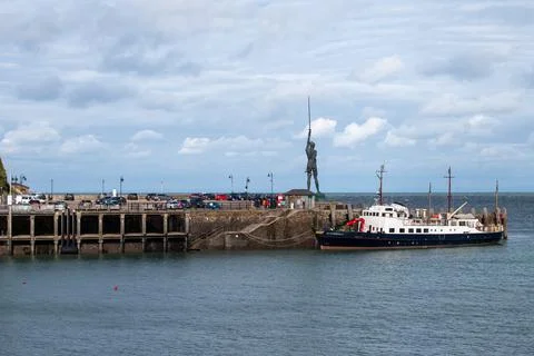 Ilfracombe Harbour, North Devon Foto stock