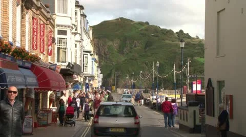 Ilfracombe Quay Stock Footage 18173843